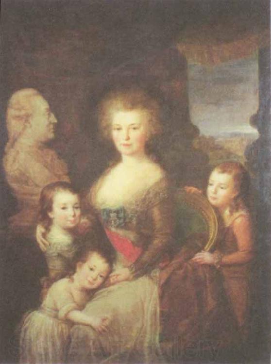 Angelica Kauffmann Portrait of the Countess Alexandra Branitskaya Germany oil painting art